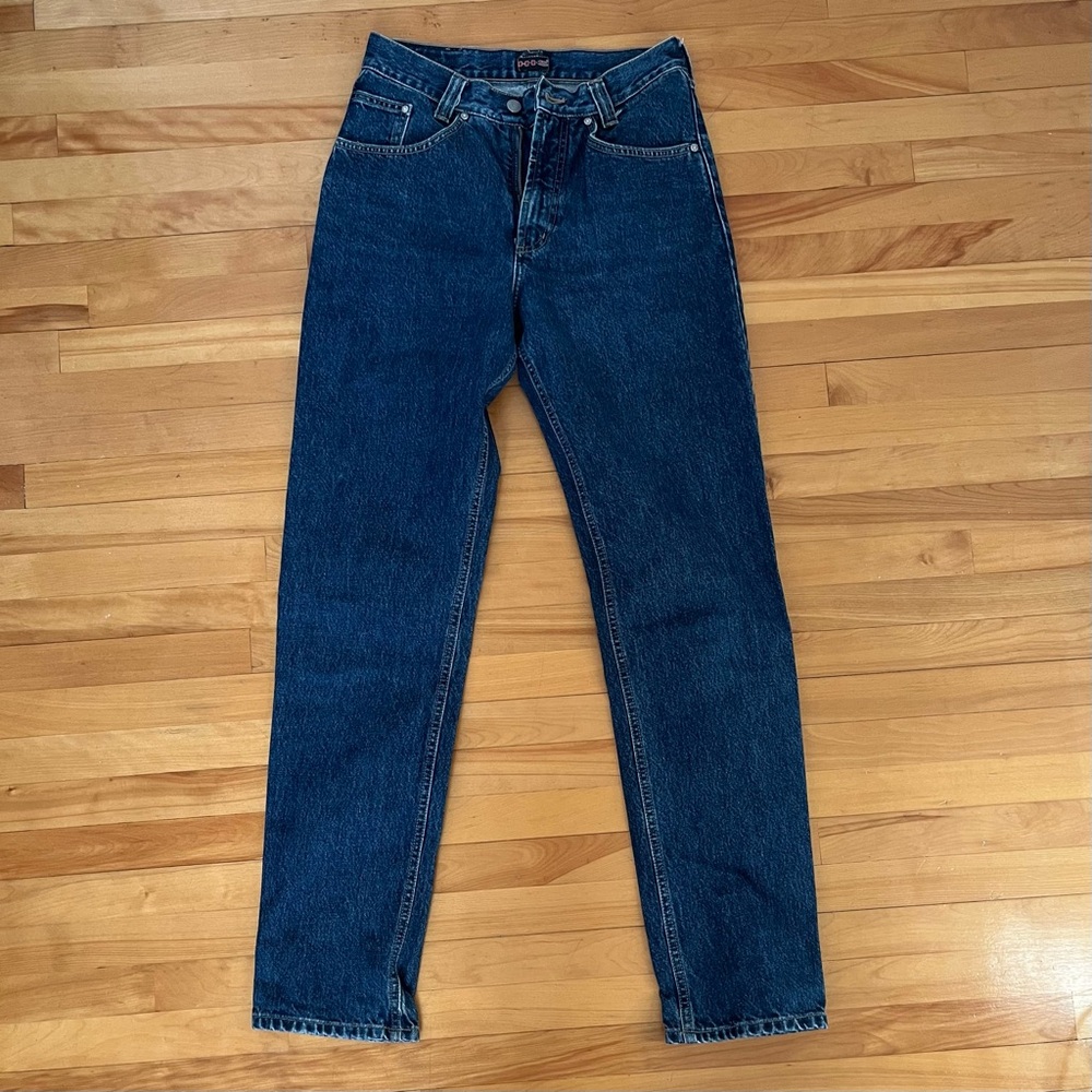 High Rise Blue Jeans - Picture 3 of 4